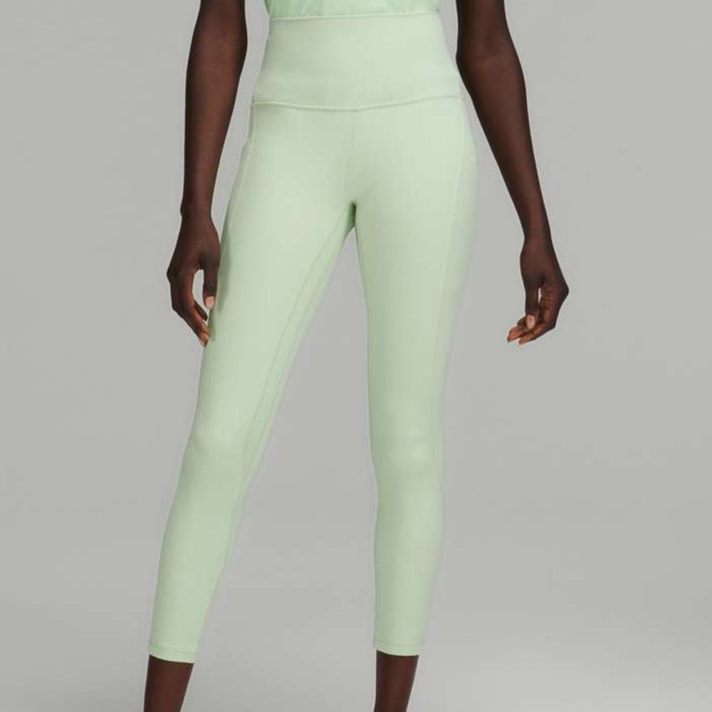 Lululemon Align High-Rise Pant 25" Creamy Mint 2